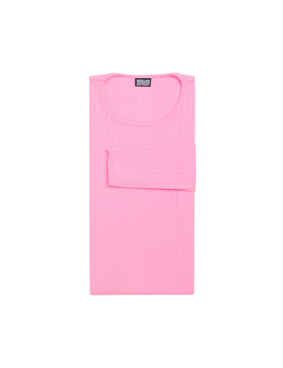Nørgaard Paa Strøget 101 Solid Color T-shirt - Light pink