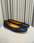 lolo Capri Nappa Ballerina - Navy