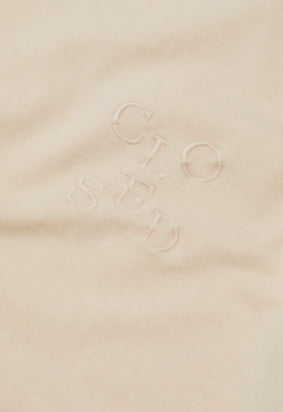 Closed Cropped T-shirt - Albicocca