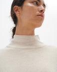 Inwear TenleyIW Turtleneck Pullover - Simply Taupe Melange