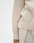 Inwear TenleyIW Turtleneck Pullover - Simply Taupe Melange