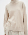 Inwear TenleyIW Turtleneck Pullover - Simply Taupe Melange