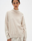 Inwear TenleyIW Turtleneck Pullover - Simply Taupe Melange