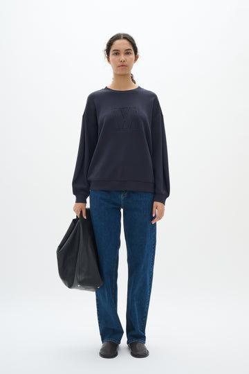 InWear LaicentIW Vincent Sweatshirt - Marine Blue