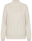 Inwear TenleyIW Turtleneck Pullover - Simply Taupe Melange