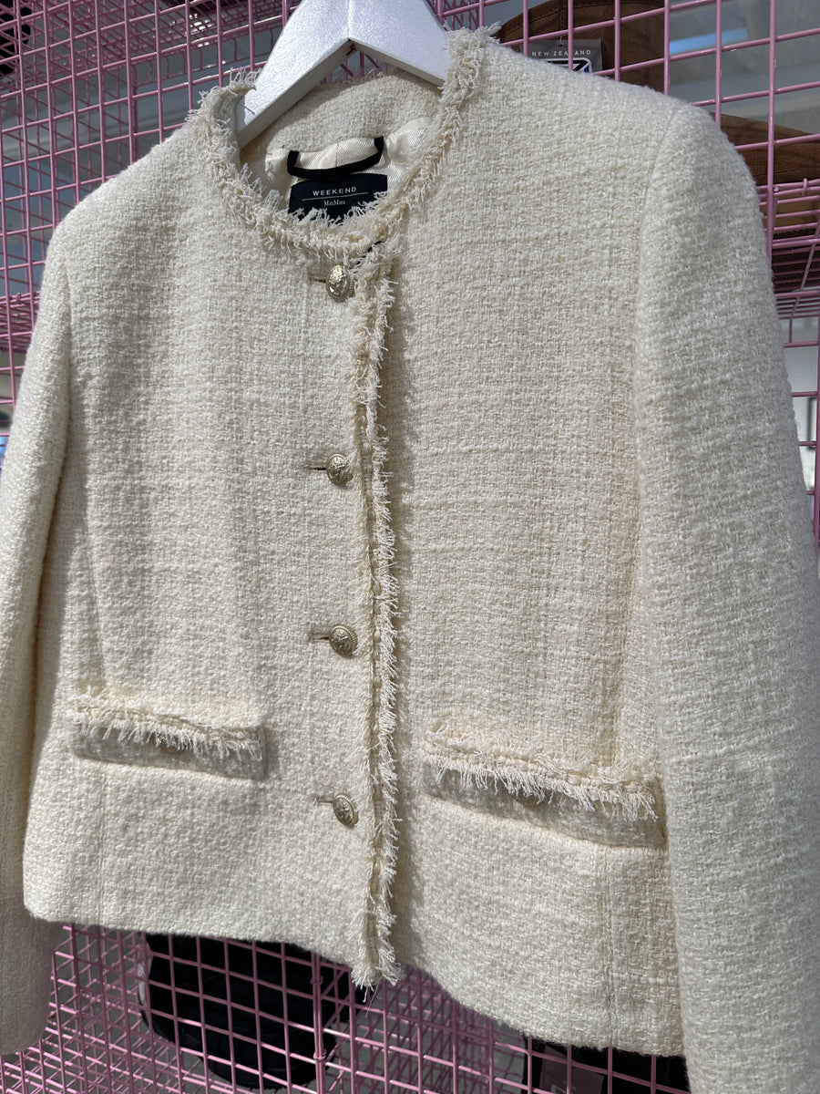 Weekend Max Mara Balia Jacket - Ivory