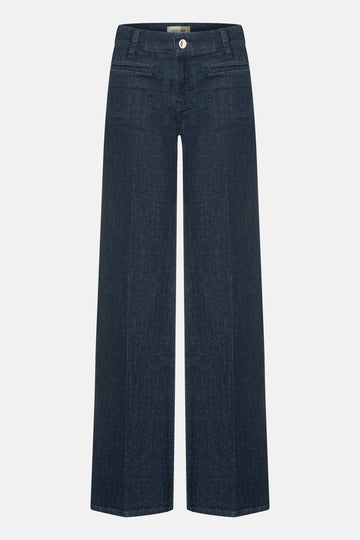 Cambio Tess Wide Leg Jeans - Modern Rinsed