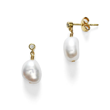 ANNI LU Pearly Earring - Gold