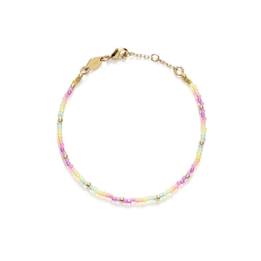 ANNI LU Neon Rainbow Bracelet - Gold