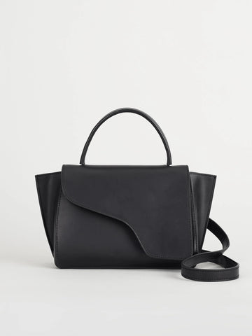 ATP Atelier Arezzo Vacchetta Handbag - Black