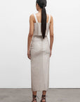 Ahlvar Gallery Mika Shimmer Skirt - Cream