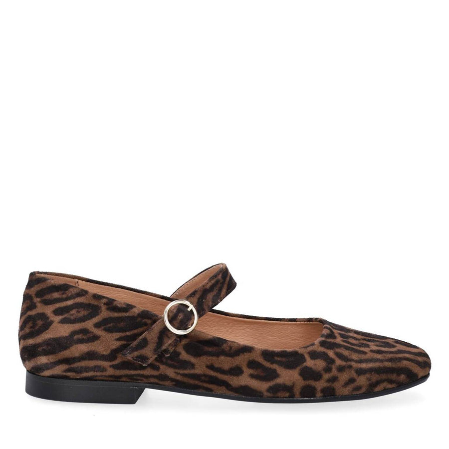 Billi Bi A6800 Loafers - Leopardo Arabica Suede