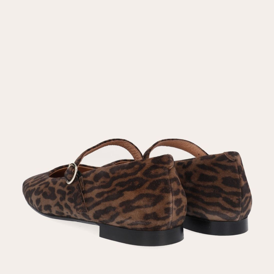 Billi Bi A6800 Loafers - Leopardo Arabica Suede