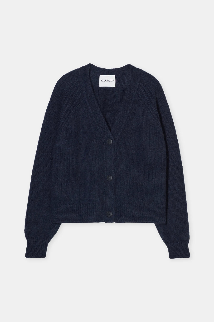 Closed V Cardigan - Dark Blue