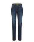 Cambio Piper Long Jeans - Dark Used Wash