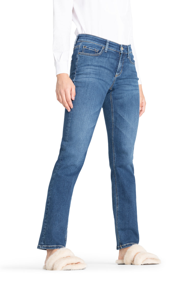 Cambio Piper Long Jeans - Dark Used