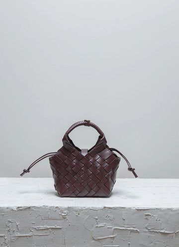 Calajade Misu Mini Bag - Dark Maroon