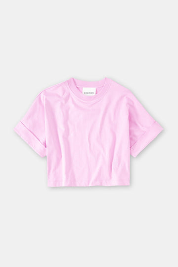 Closed Turn Up T-shirt - Pink
