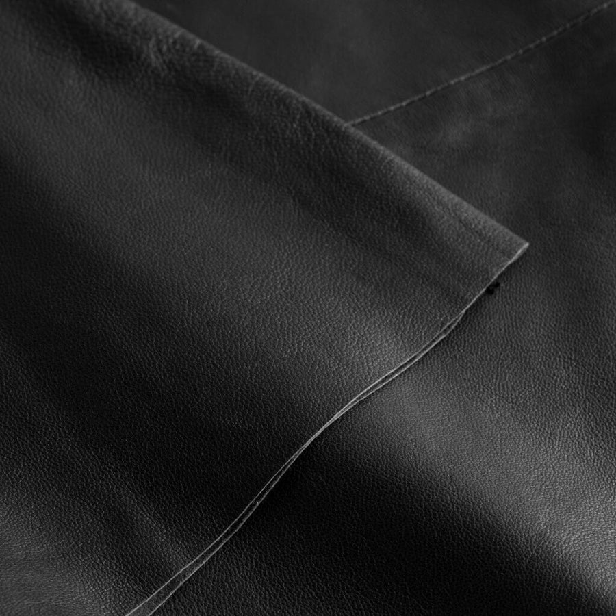 Depeche Evelyn Leather Skirt - Black