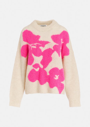 Essentiel Antwerp Garcon Sweater - Pink, Ecru