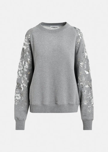 Essentiel Antwerp Guepe Sweatshirt - Hurricane Grey