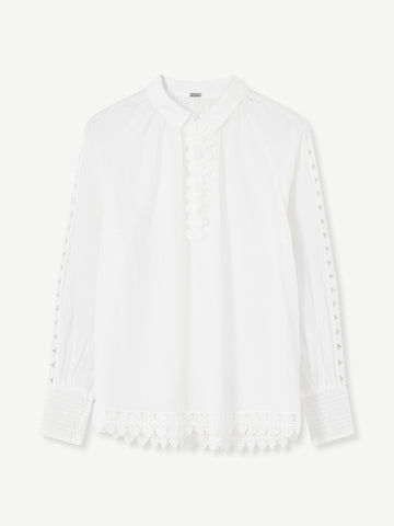 Gustav Annsofie A-Shape Shirt - White
