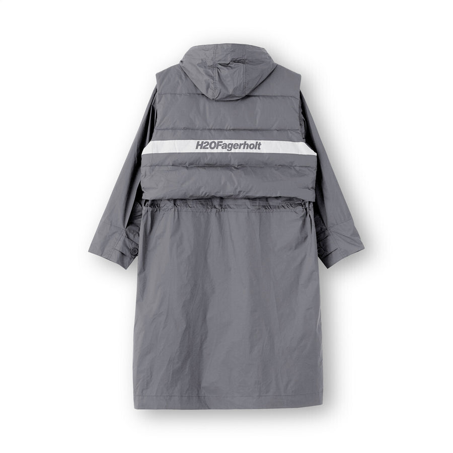 H2OFagerholt Rain Coat - Koala Grey