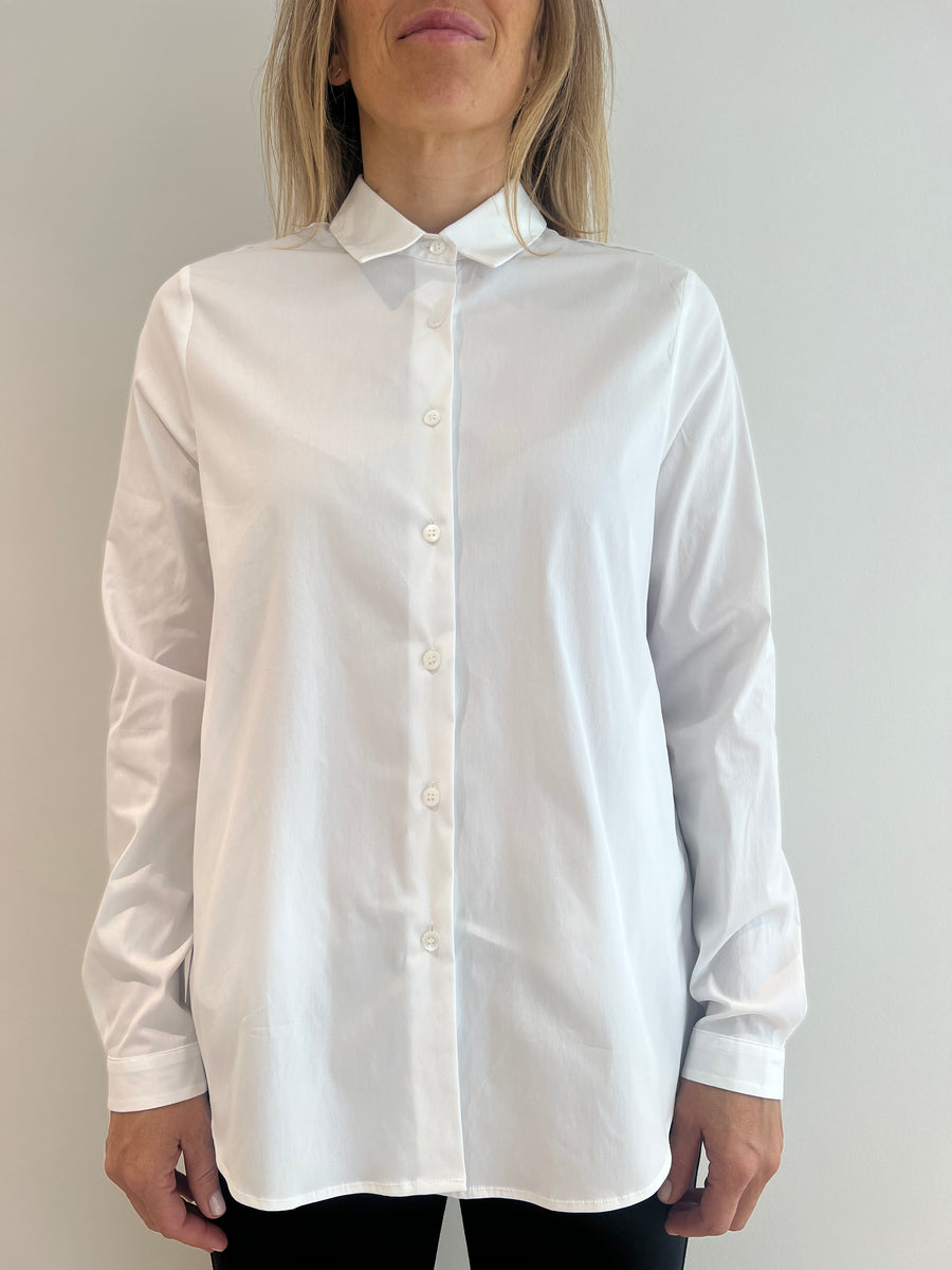 Hemisphere Ahida Shirt H-Print - White