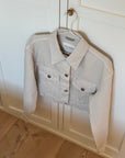 Closed Boxy Denim Jacket - Stone Beige