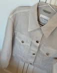 Closed Boxy Denim Jacket - Stone Beige