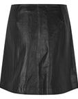 Notes Du Nord Imaya Leather Mini Skirt - Noir