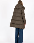 Lempelius Nev Down Coat - Foggy Green