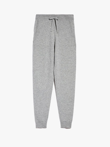 Max Mara Leisure Viborg Knitted Sweatpants - Light Grey