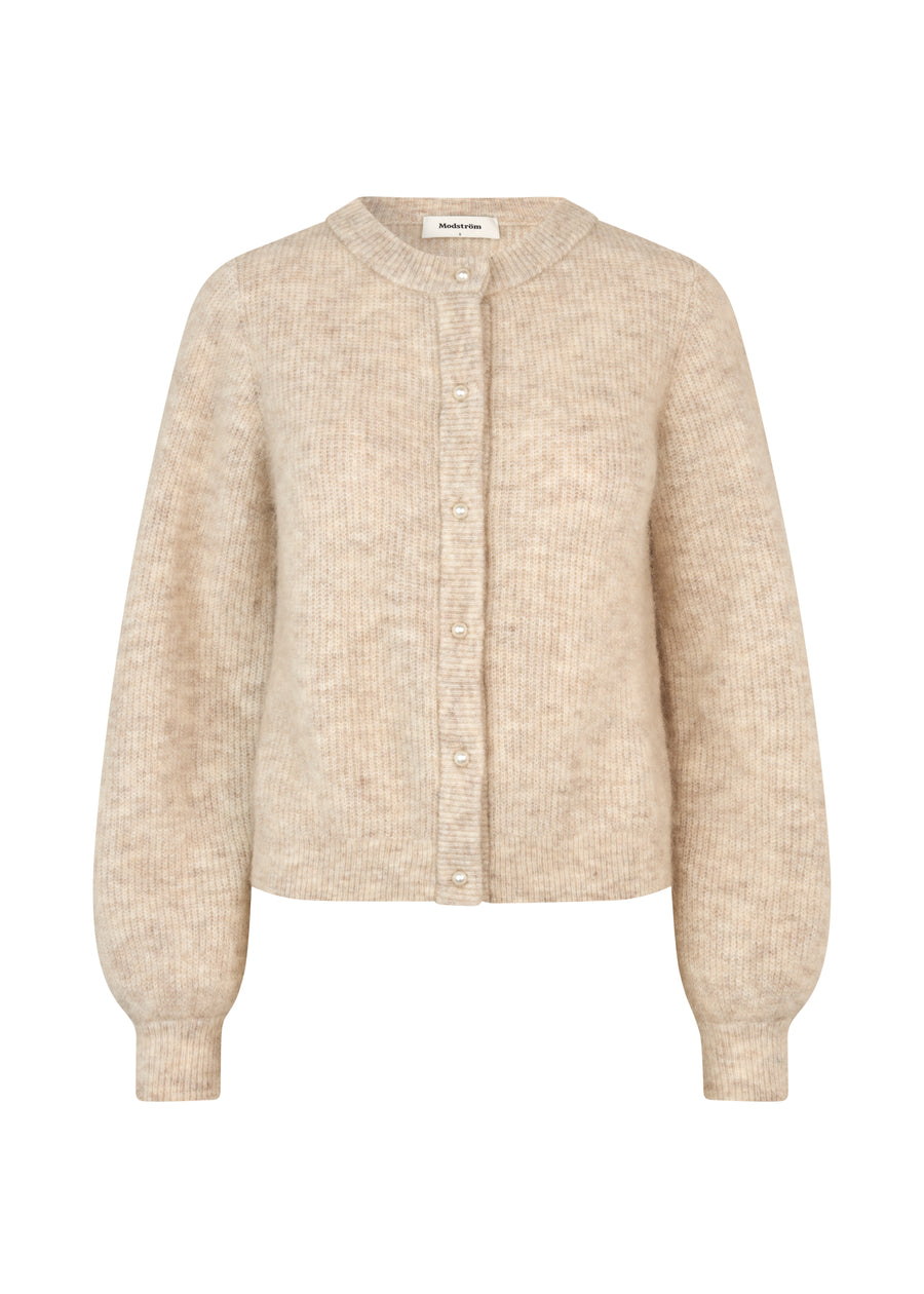 Modström LenniMD Cardigan - Beige Melange