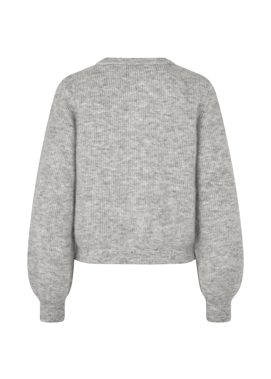 Modström LenniMD Cardigan - Grey Melange