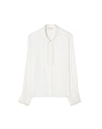 Busnel Nicoline Satin Blouse - Ecru