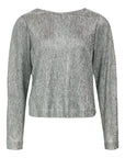 Object Objlouise L/S Top - Silver