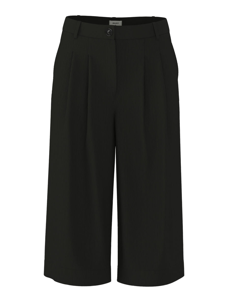 Object Objkendra Mw Lo Culotte Pants - Black