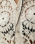 Object Objpetra L/S Knit Cardigan - Sandshell