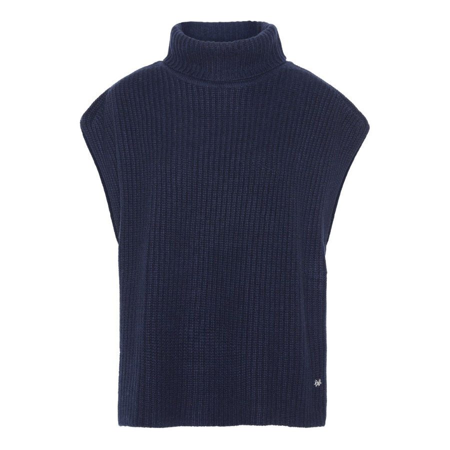 Wuth Cashmere Pernille Vest - Navy