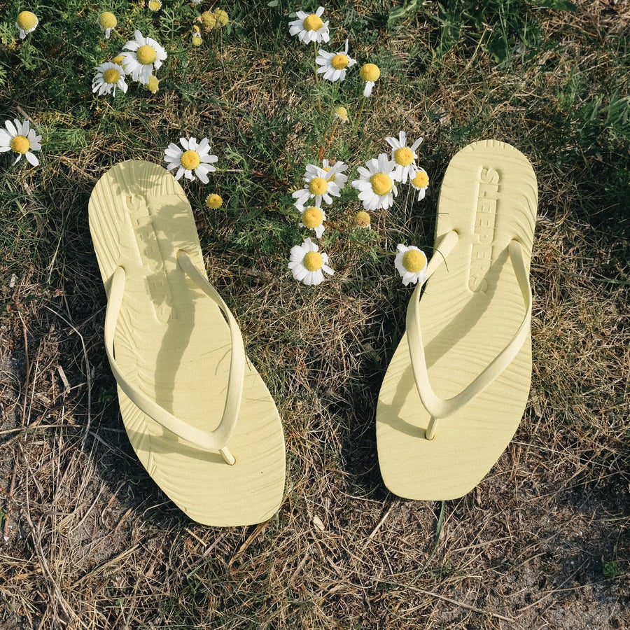 Sleepers Tapered Flip Flop - Mellow Yellow