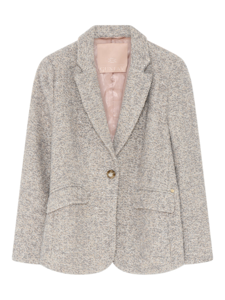 Gustav Stacie Blazer - Steel