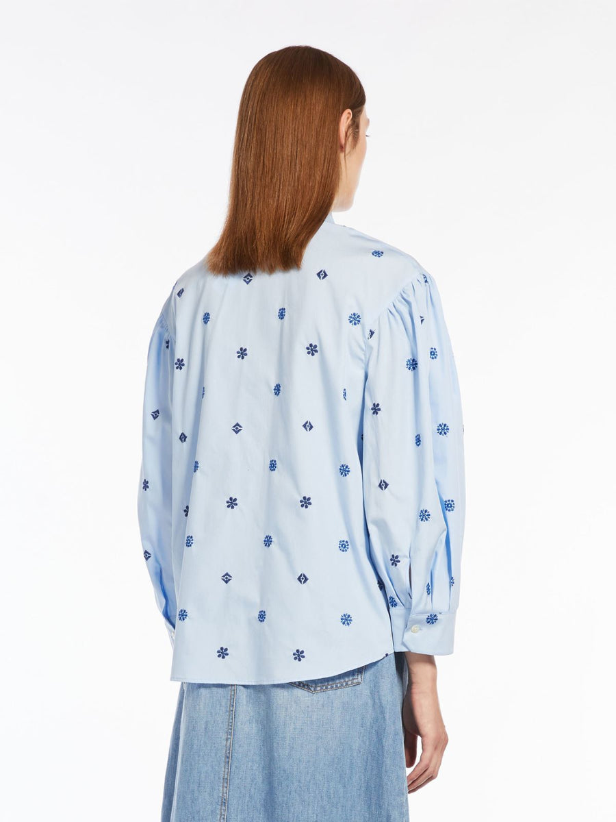 Weekend Max Mara Villar Skjorte - Light Blue