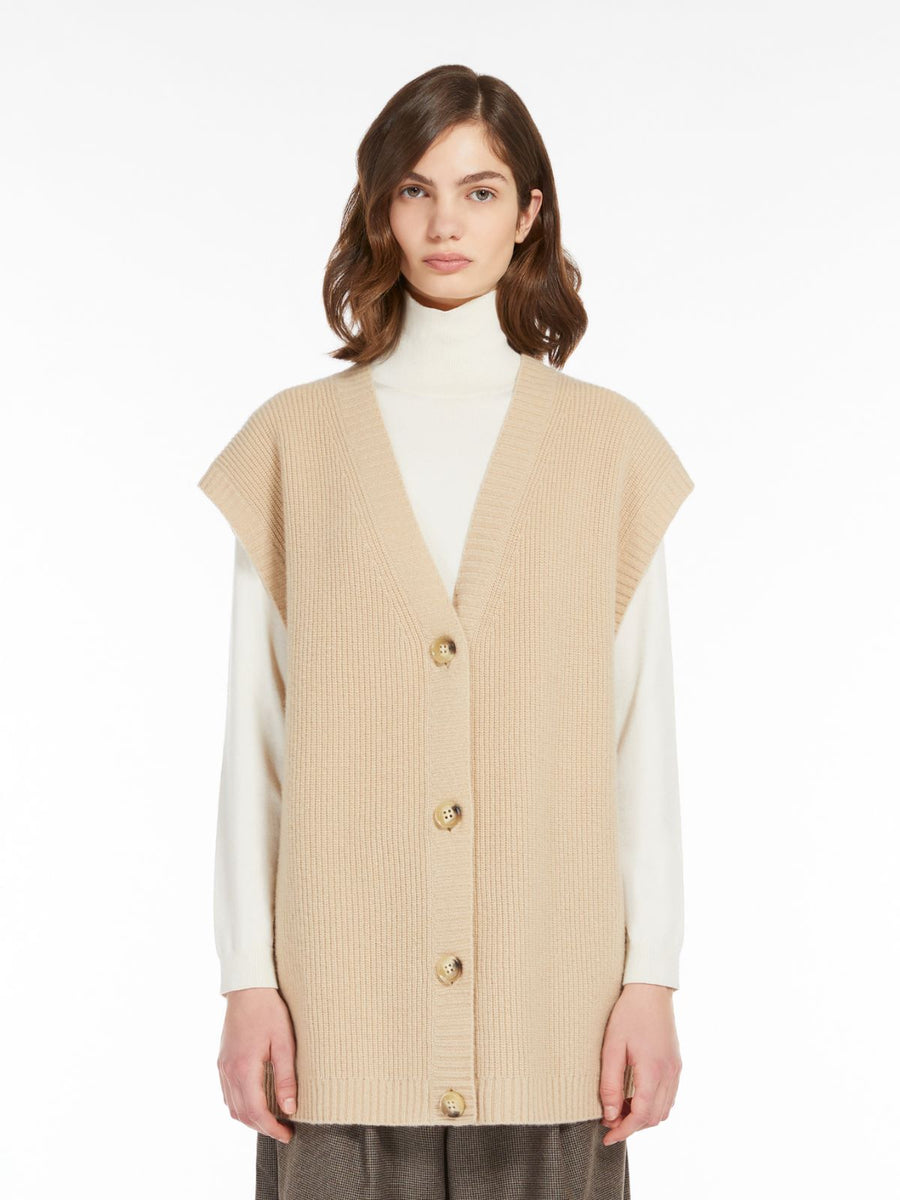 Weekend Max Mara Pesco Vest - Sand