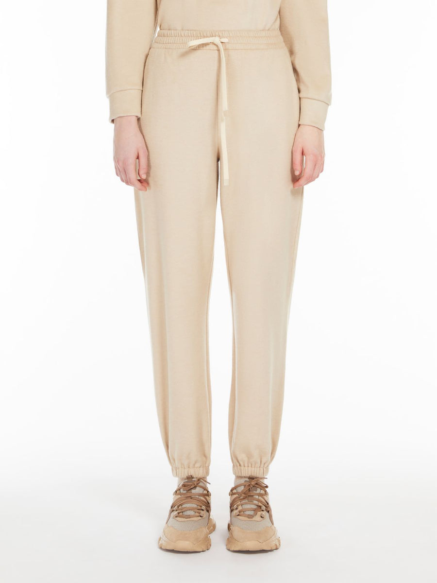 Weekend Max Mara Elis Jersey Sweatpants - Sand