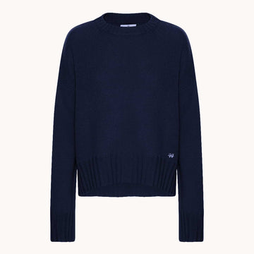 Wuth Cashmere Agnes Pullover - Navy