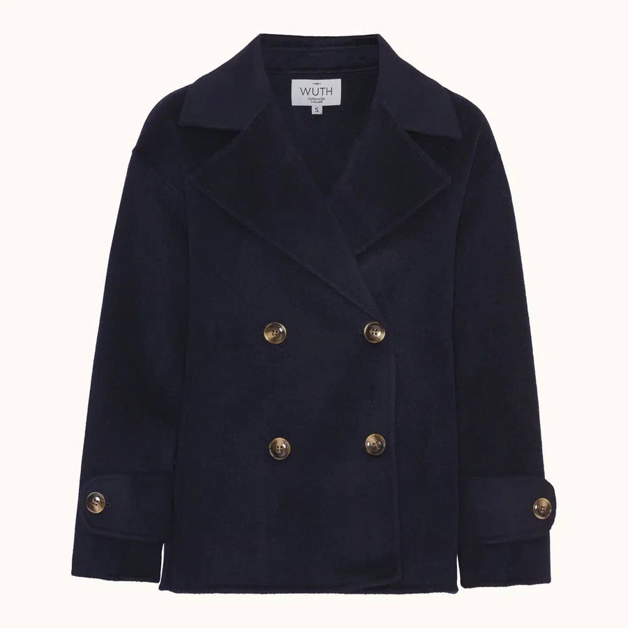 Wuth Cashmere Chris Jacket - Navy