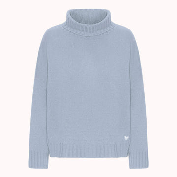 Wuth Cashmere Eva Turtleneck - Sky Blue