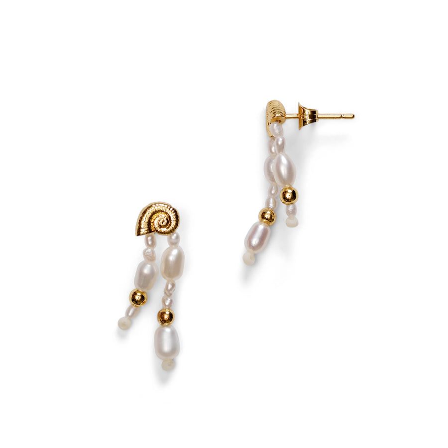 ANNI LU Sprezzatura Earrings - Gold