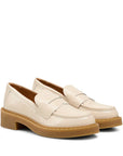 Pavement Nayeli Patent Loafers - Off White